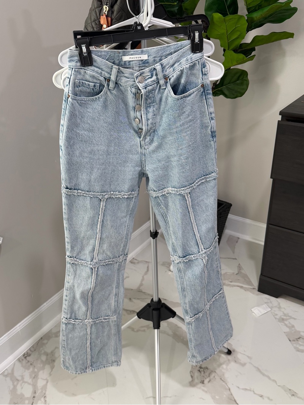 PacSun Women's Light Blue Boot Cut Jeans